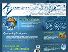 Tablet Screenshot of coliantsolutions.com